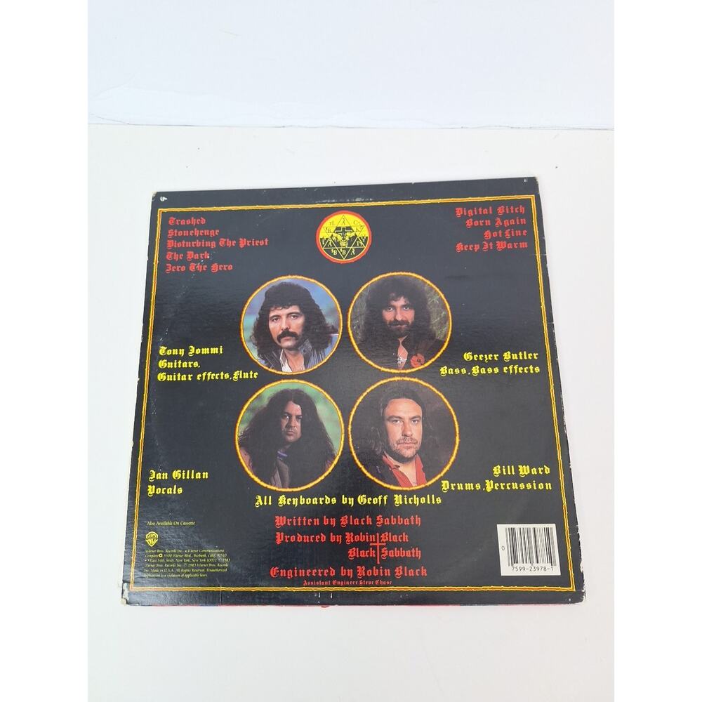 Born Again Black Sabbath LP Vinyl 1983 Warner Bros 23978-1 England-VG/VG+ - Picture 3 of 16